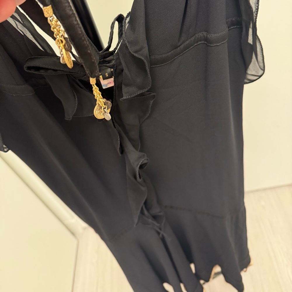 Roberto Cavalli Vintage Silk Siren Dress in Black - Picture 3 of 12